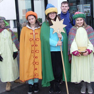 Sternsinger unterwegs